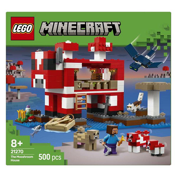 LEGO® MINECRAFT 21270 Kuća gljivokrava 21270, 8+god
