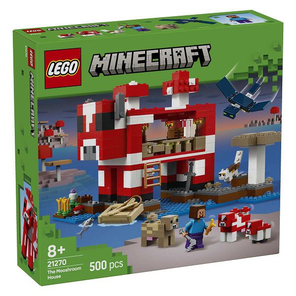 LEGO® MINECRAFT 21270 Kuća gljivokrava 21270, 8+god