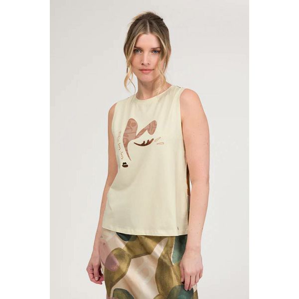 MAJICA ANEKKE bez rukava, bež Bloom vel.L/XL 42271-212