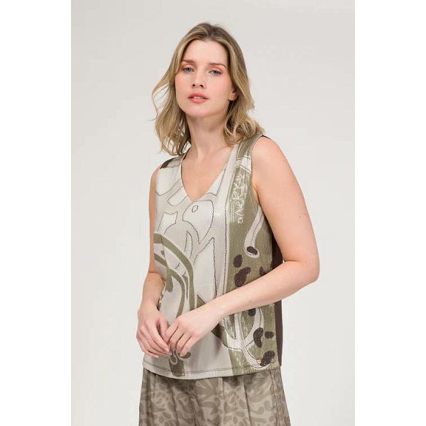 MAJICA ANEKKE bez rukava, bež vel.L/XL 42281-211