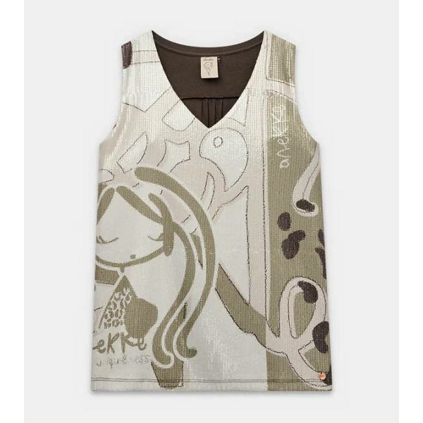 MAJICA ANEKKE bez rukava, bež vel.L/XL 42281-211