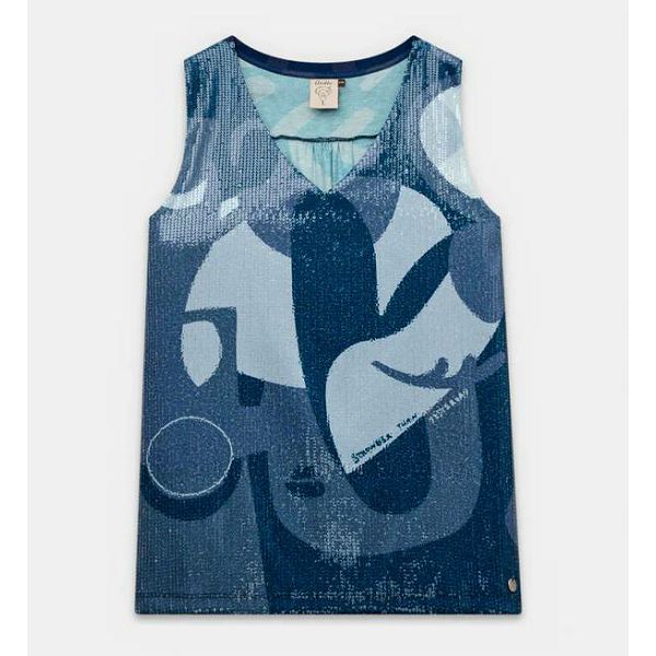 MAJICA ANEKKE bez rukava, plava vel.L/XL 42271-211