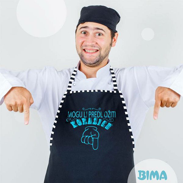 PREGAČA KUHINJSKA Muška - Mogu li predložiti kobasicu 097151