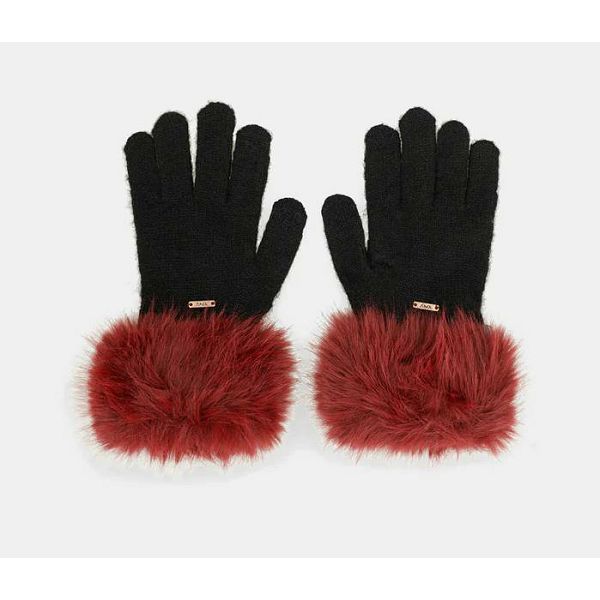 RUKAVICE ANEKKE crno-crvene 41482-071