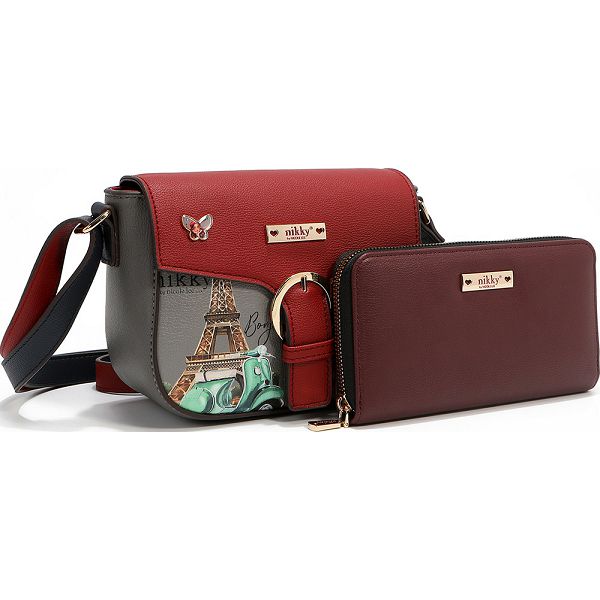 RUKSAK NIKKY SET+torba+novčanik Eiffel Dreams NK13014 169313