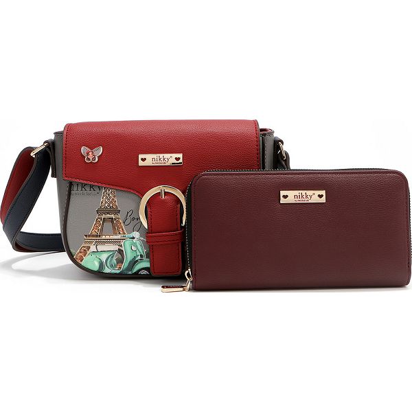 RUKSAK NIKKY SET+torba+novčanik Eiffel Dreams NK13014 169313