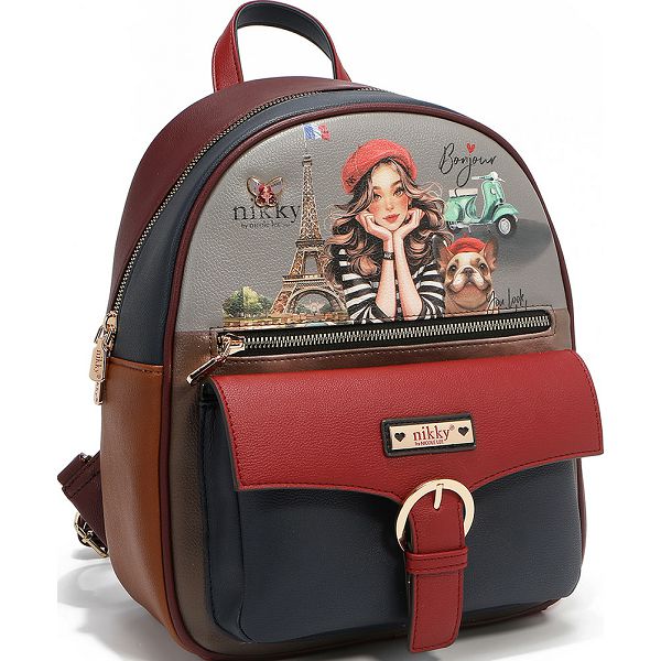 RUKSAK NIKKY SET+torba+novčanik Eiffel Dreams NK13014 169313
