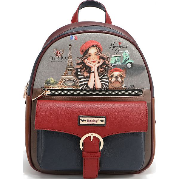 RUKSAK NIKKY SET+torba+novčanik Eiffel Dreams NK13014 169313