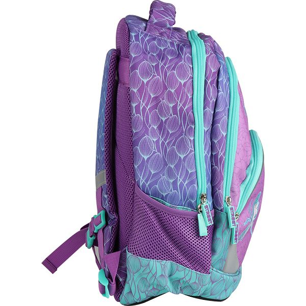 RUKSAK STREET Dragonflies ergonomski, tvrdo dno +  pernica +  boca za piće 080230