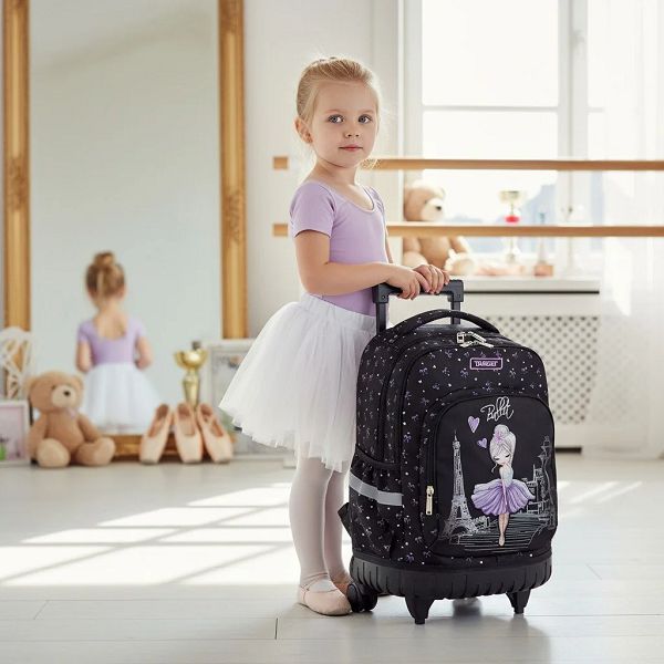 RUKSAK TARGET Prima Ballerina na kotače,teleskopska ručka 29798