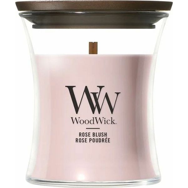 SVIJEĆA MIRISNA WoodWick Classic Mini Rose Blush 2670699E (gori 20-30 sati)