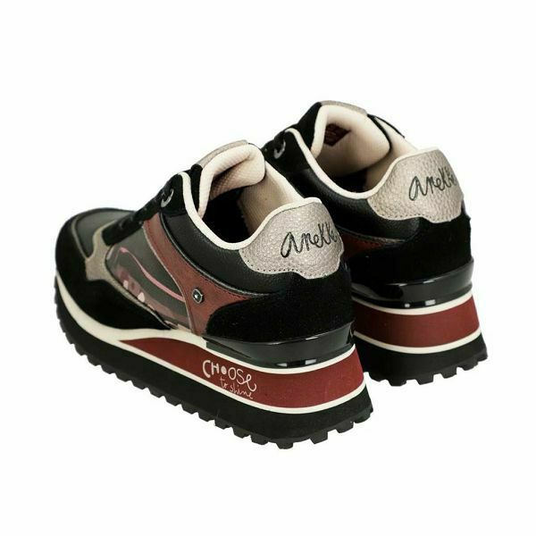 TENISICE ANEKKE crne, s printom vel.42 41380-246