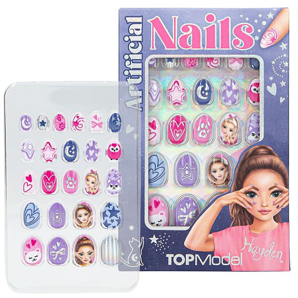 TOP MODEL NOKTI SET za ukrašavanje Beauty and Me 715946