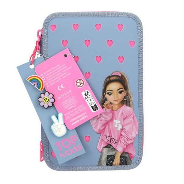 TOP MODEL PERNICA puna,3zipa,sa silikonskim značkama