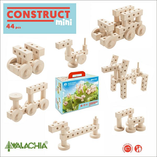 WALACHIA CONSTRUCT mini 44kom, drveni
